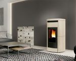 "stufa a pellet kira avorio"
