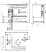 Termocucina a Legna Altea Plus - 5 STELLE - immagine 3