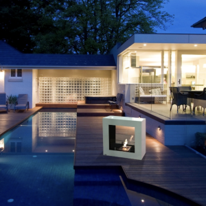 "donatello camino a bioetanolo da pavimento"