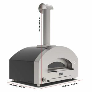 Futuro 4 Pizze Forno da Esterno | Atelier del Fumista