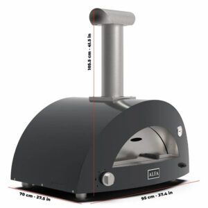 Moderno 2 Pizze Forno da Esterno | Atelier del Fumista