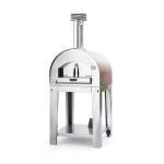 fontana margherita inox carello